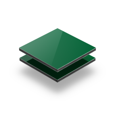 Alupanel Grün 3 mm RAL 6024