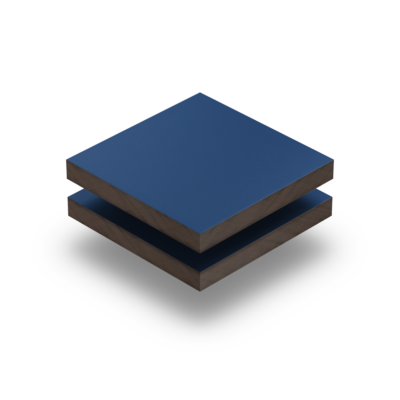 HPL struktur Platte enzianblau 6 mm RAL 5010